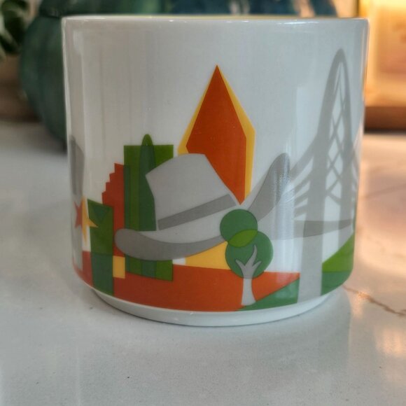 Starbucks You Are Here Dallas Mug 14 Oz Limited Edition City Collection Coffee C - Picture 6 of 7